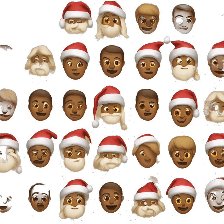 Tan Christmas  emoji