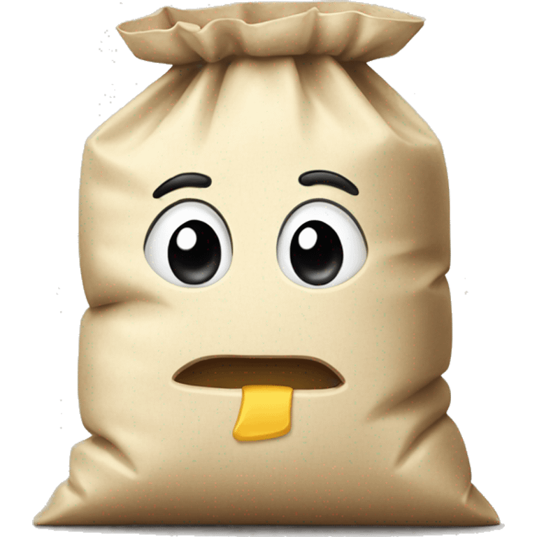 flour in bag emoji