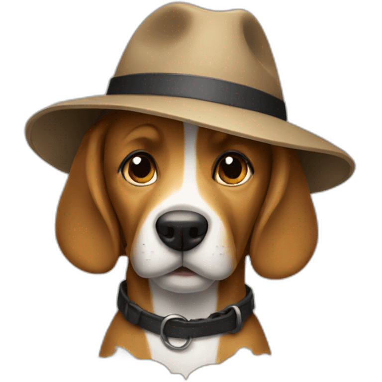 dog detective emoji