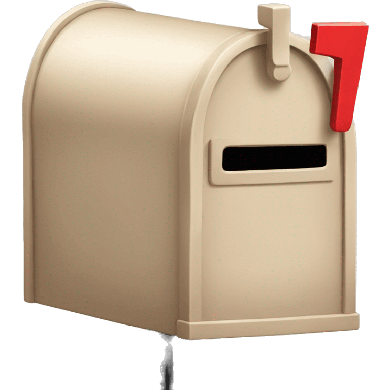 beige mailbox emoji