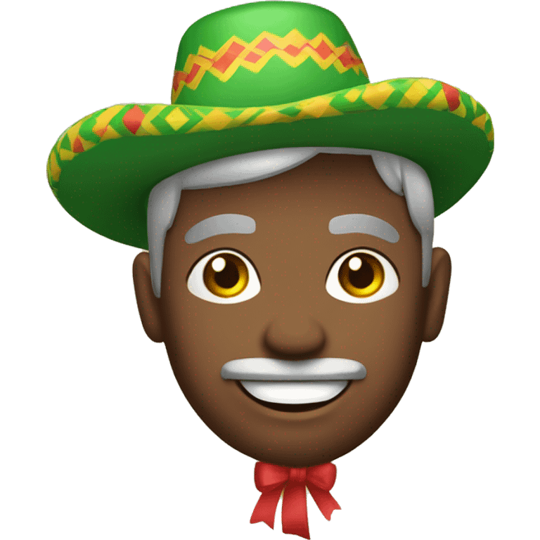 Balão de festa junina emoji