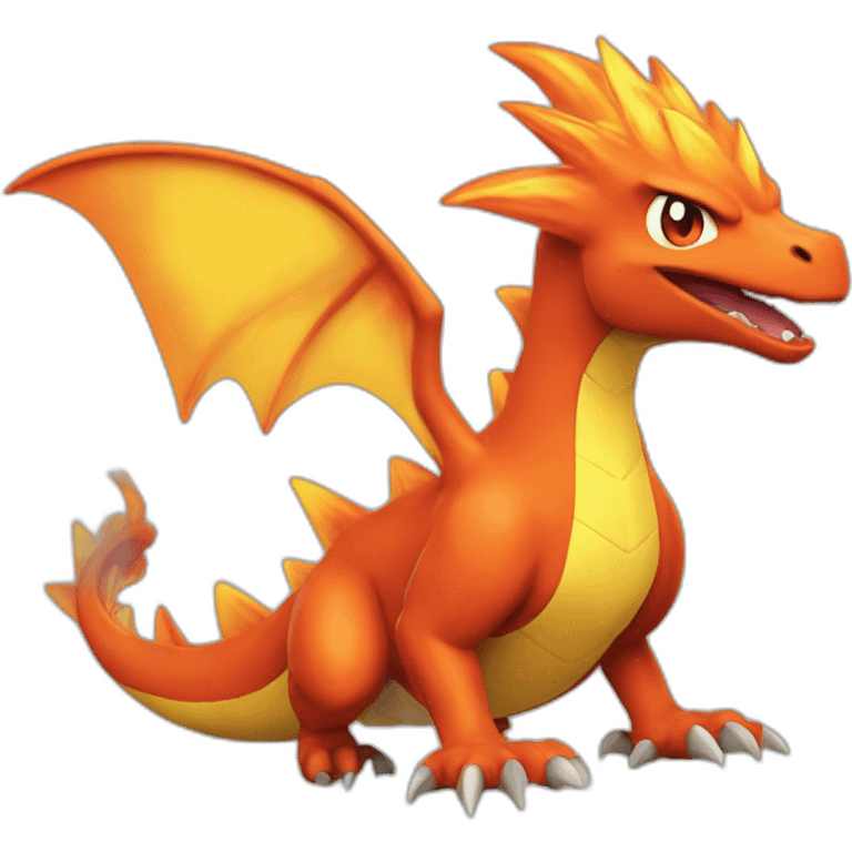 Dracaufeu le pokemon emoji