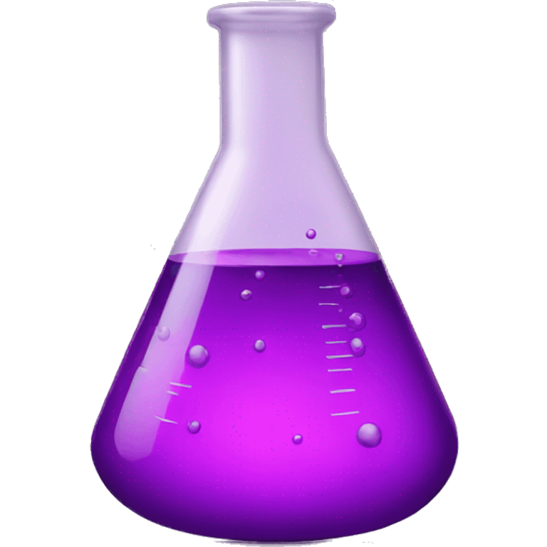 purple chemical flask emoji