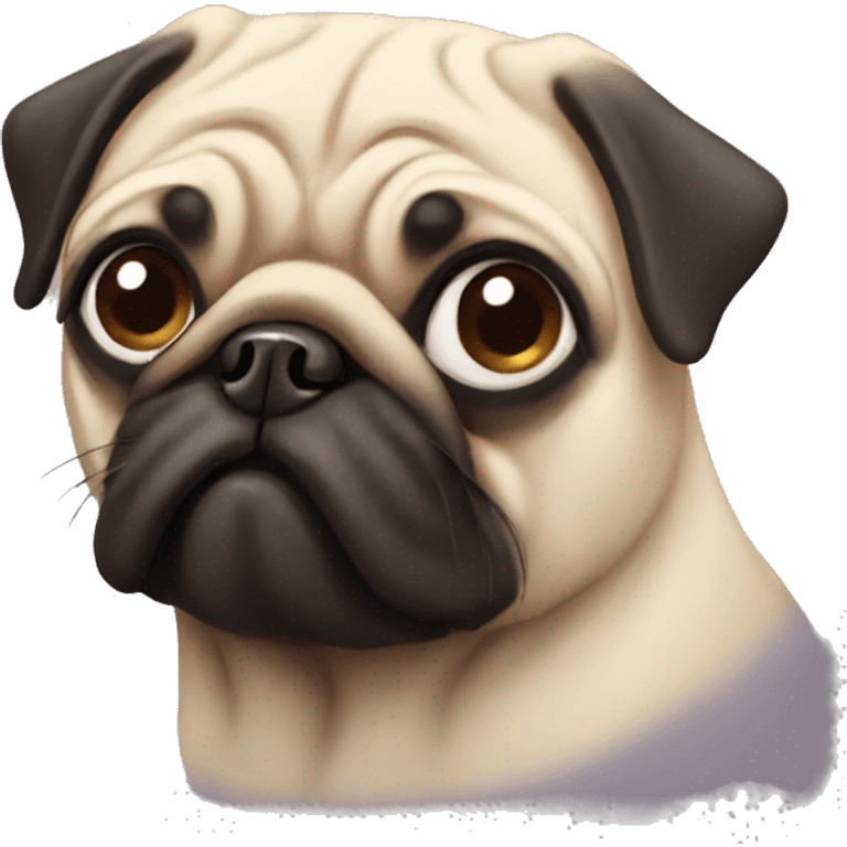 pug dog emoji