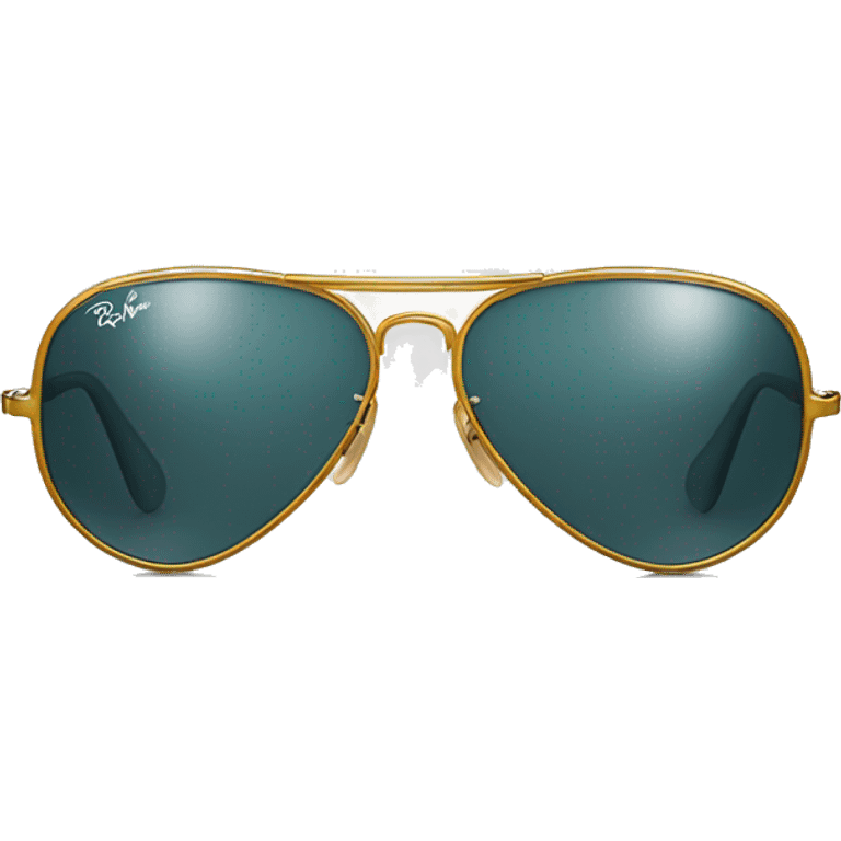 Ray-Ban aviator glasses emoji