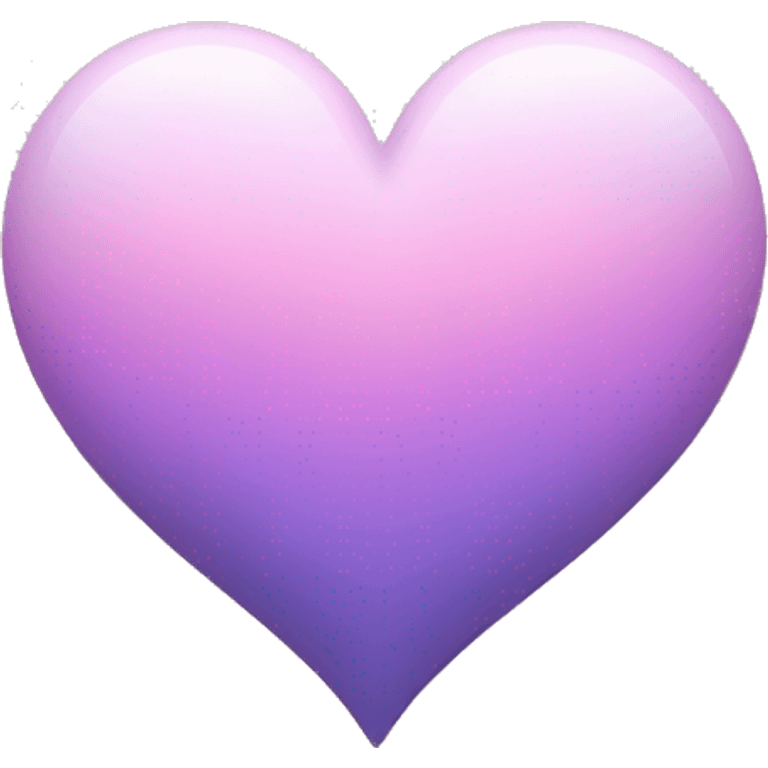 space in pastel pink and purple heart emoji