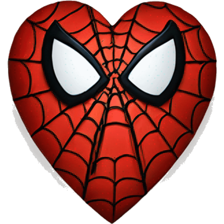 spiderman heart emoji