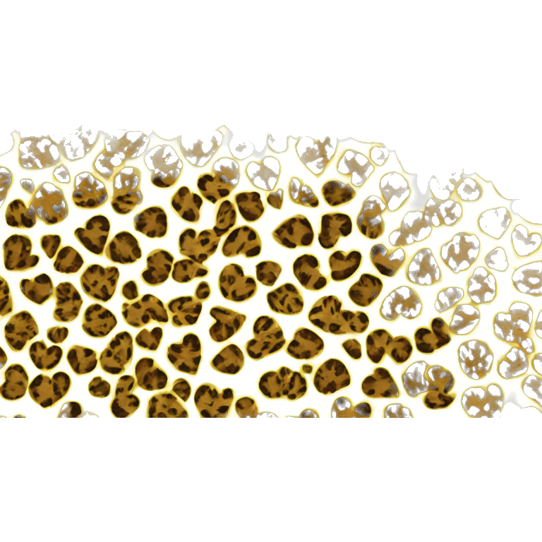 Leopard heart emoji