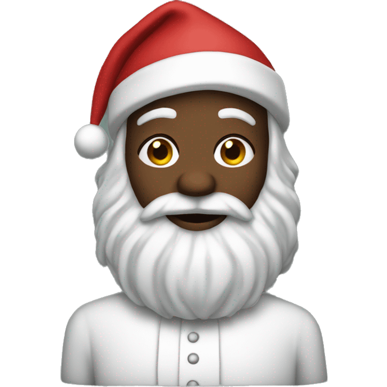 Black Santa  emoji