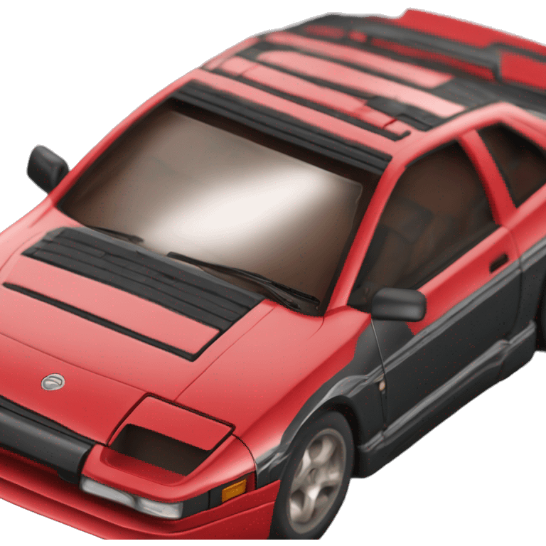 1989 Nissan 300zx red emoji