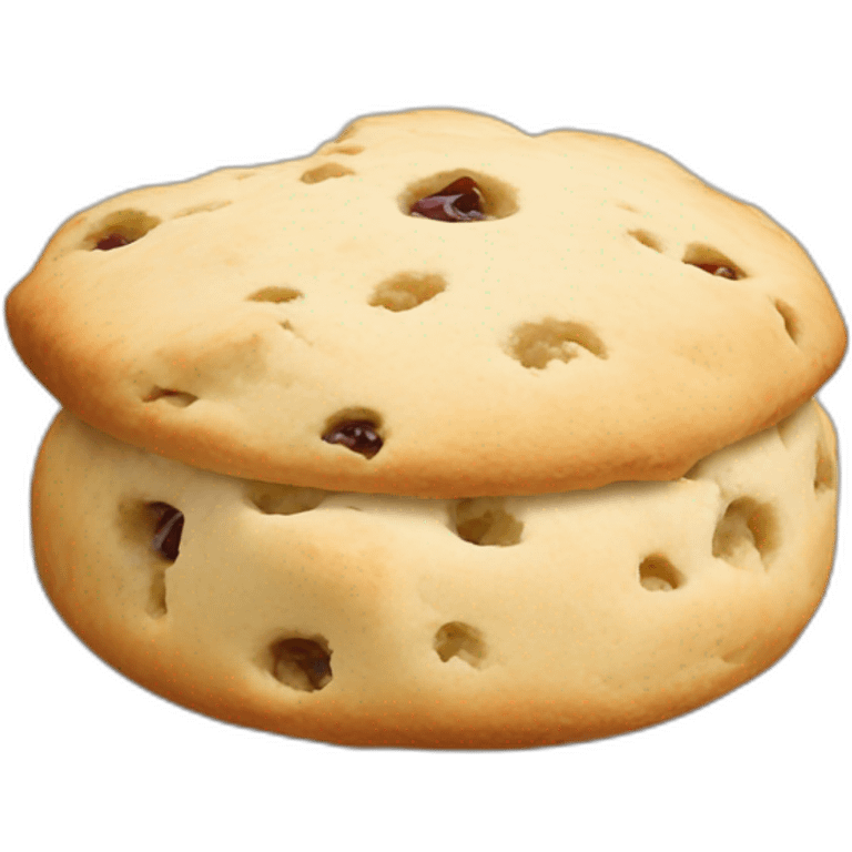 plain scone emoji