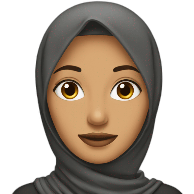 Muslim woman emoji