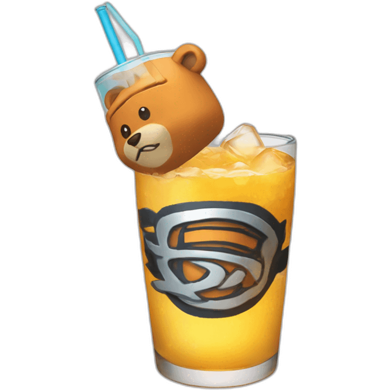 Naruto uzuamki drinks bear emoji