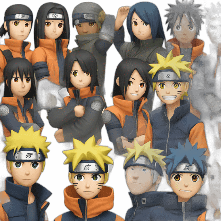 naruto fait un doit oneur emoji