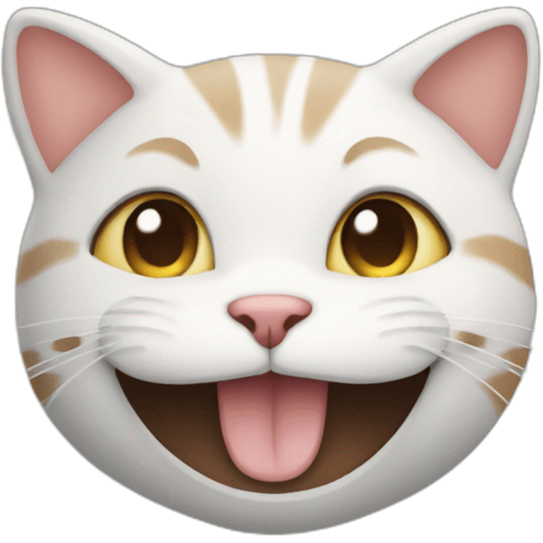 Cat smile emoji