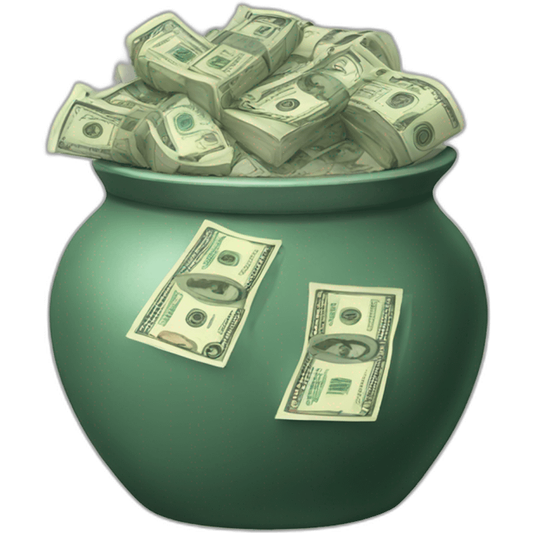 pot of money emoji