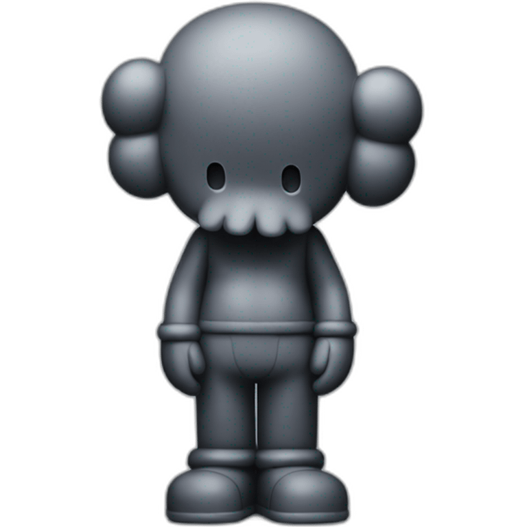 kaws figure emoji