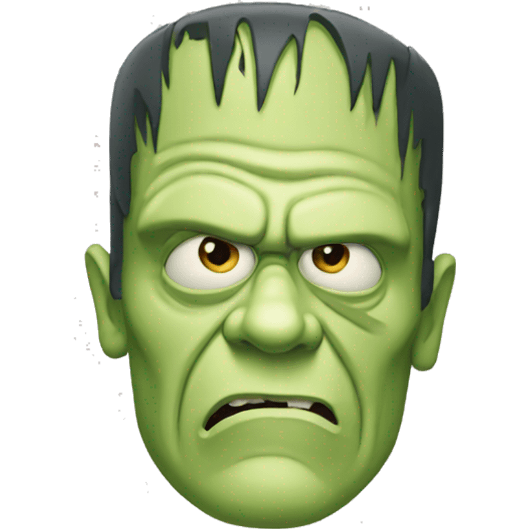 frankenstein head emoji