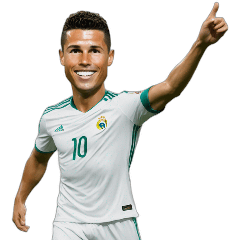 Ronaldo happy emoji