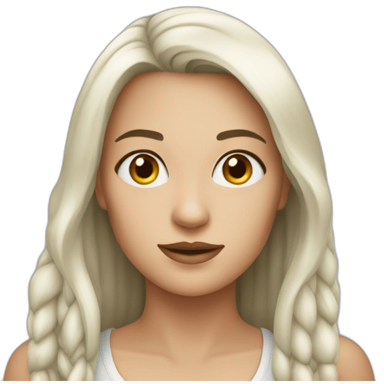 ara-ara-white-woman emoji