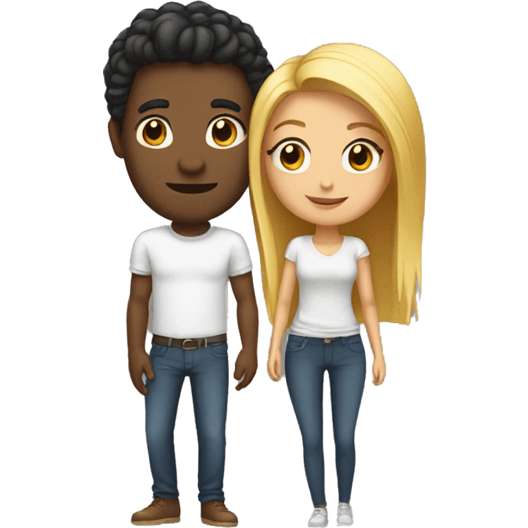 Man with girlfriend  emoji