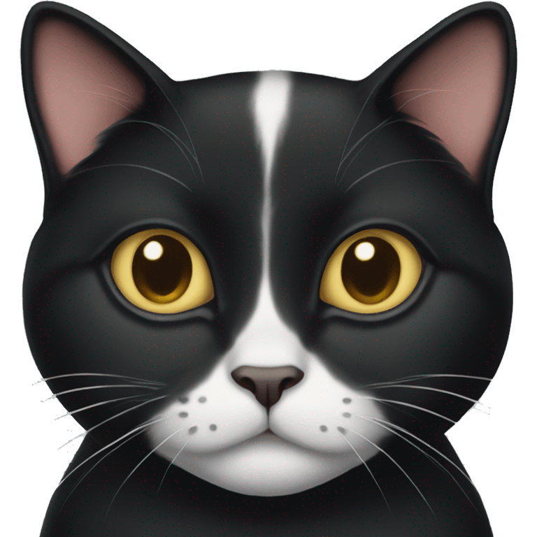 Tuxedo cat  emoji