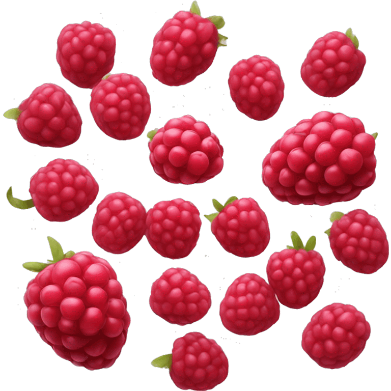 Raspberries emoji