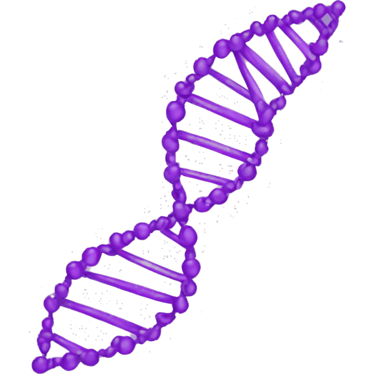 dna helix purple emoji