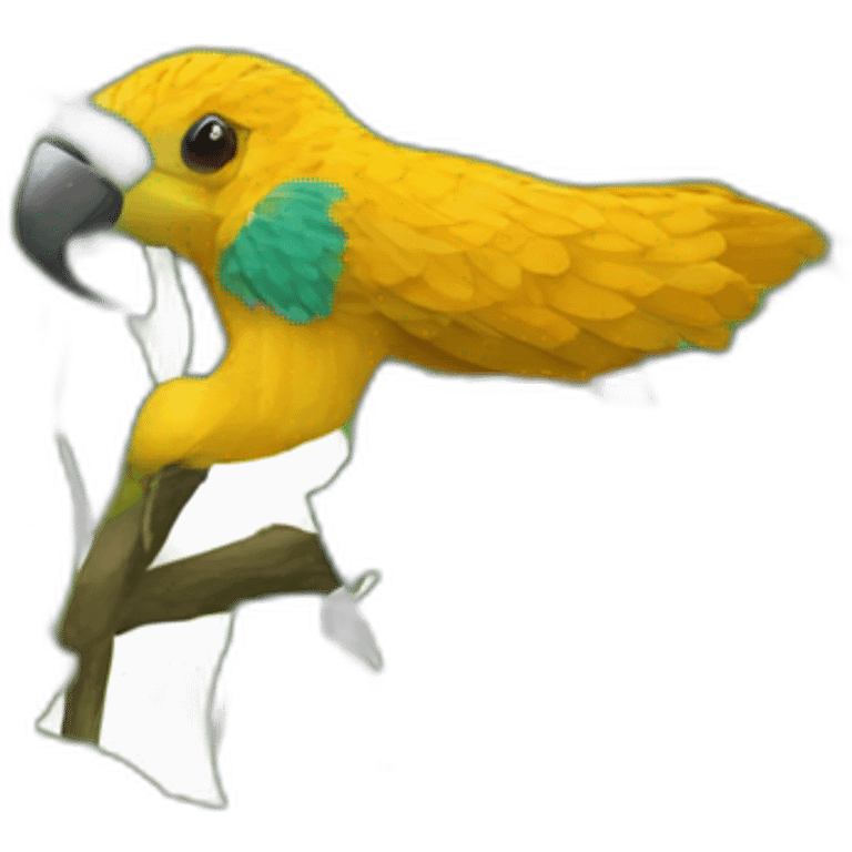 Aratinga  emoji