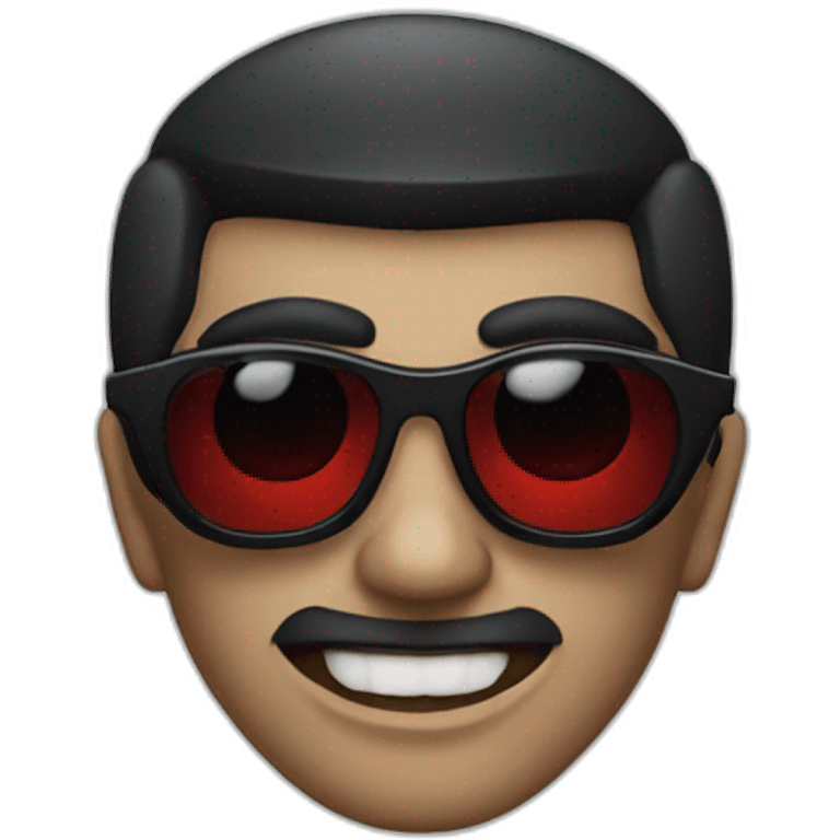 Dracula with sunglasses emoji