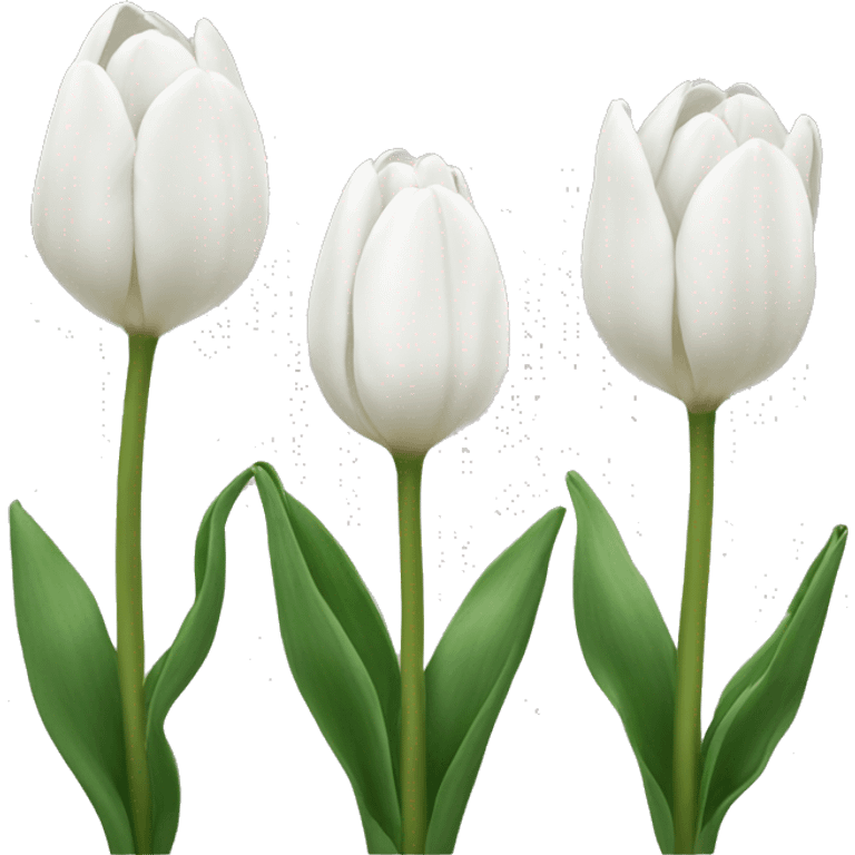 White Tulpen emoji