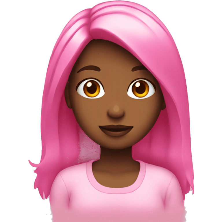 pink girl emoji