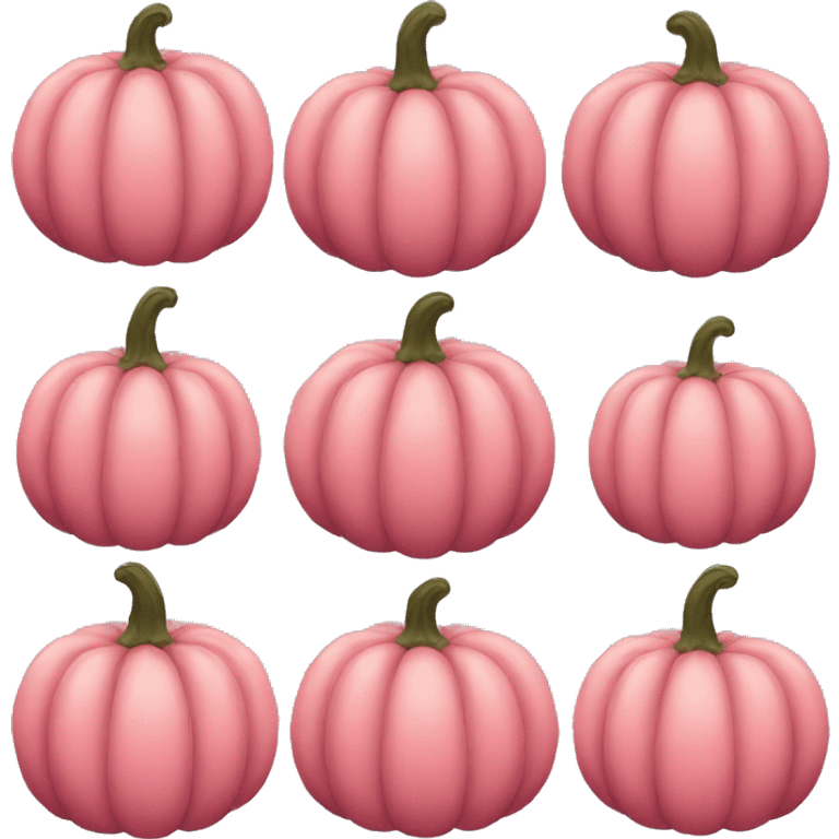 pink pumpkins emoji