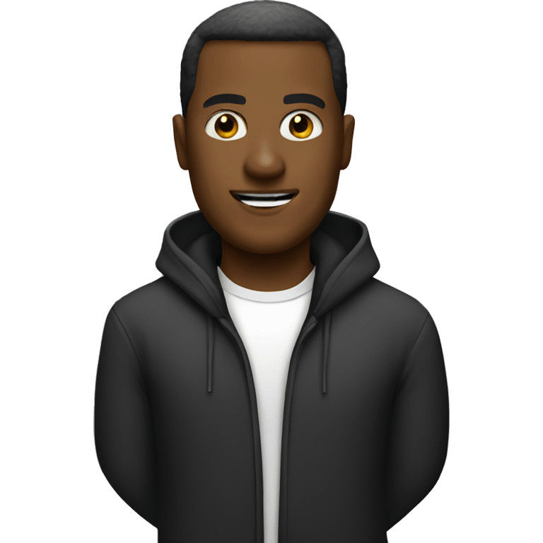 black speaker emoji