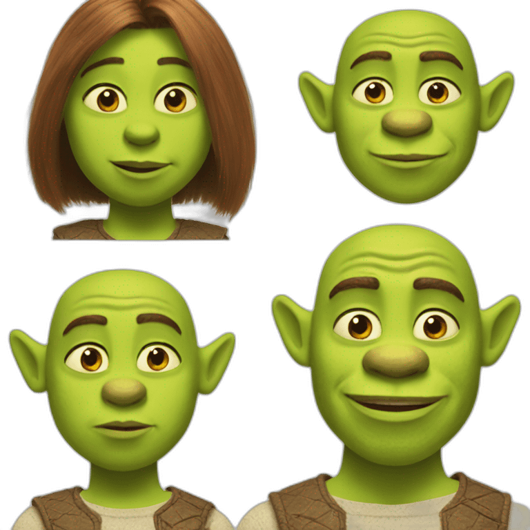 Shrek jaja emoji