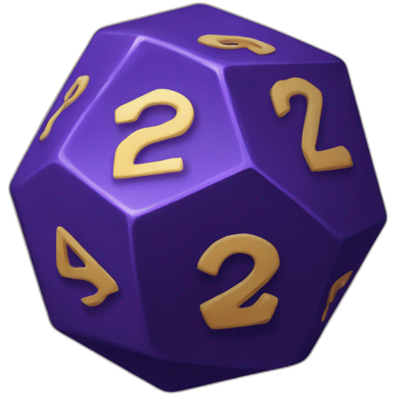 D20-dice emoji