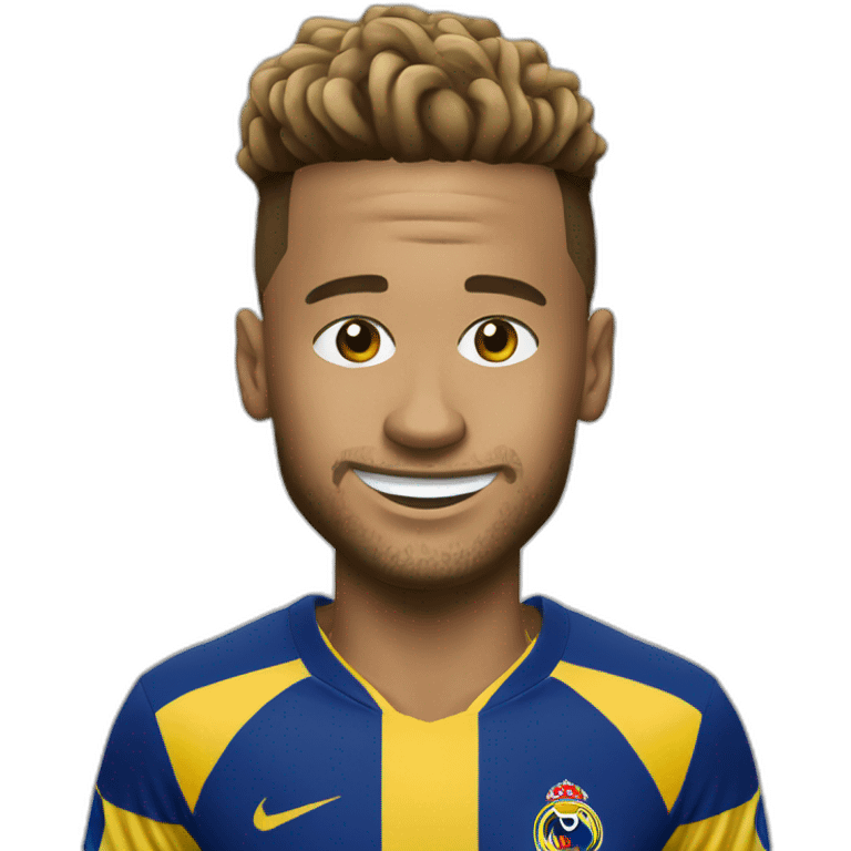 Neymar a le ballon d'or emoji