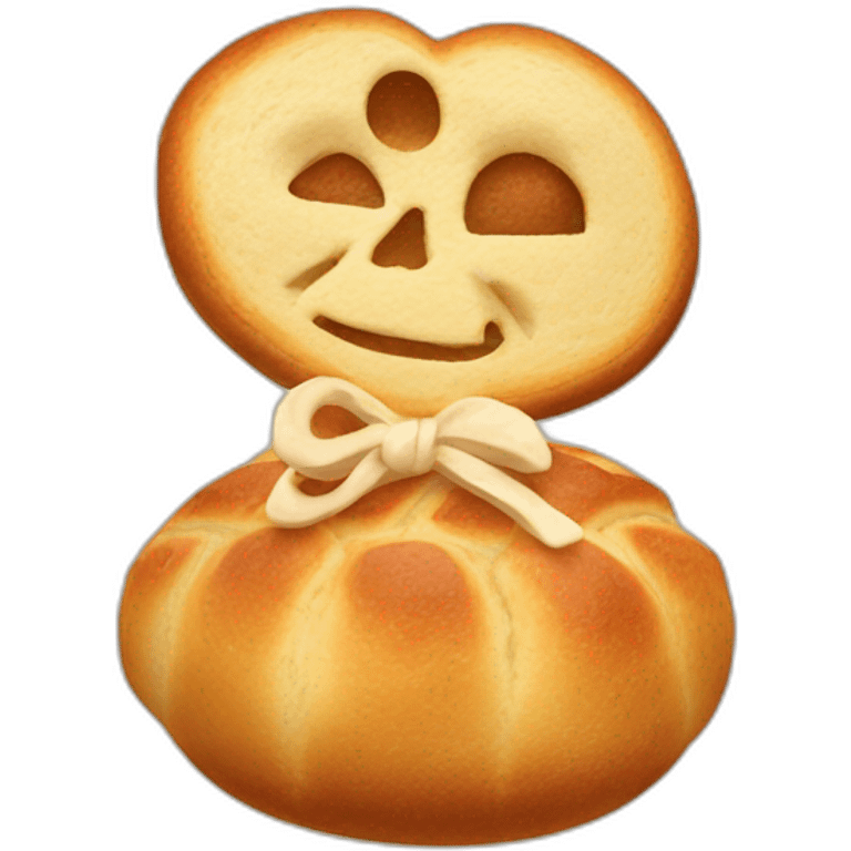 Pan de muerto emoji