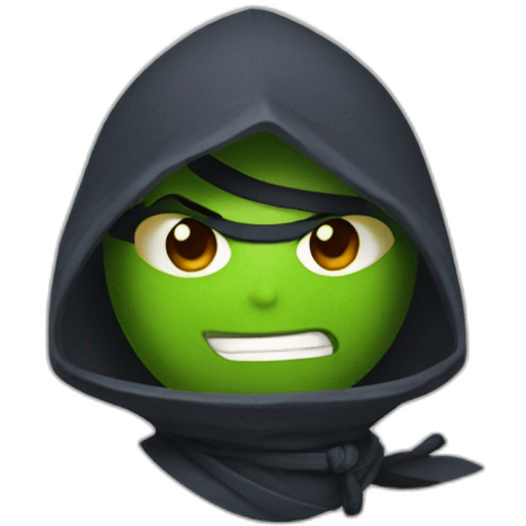 Uma fruta ninja emoji