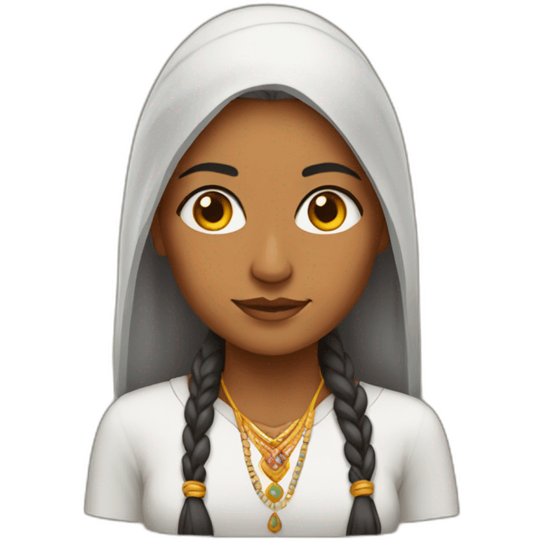 Strong indian women emoji