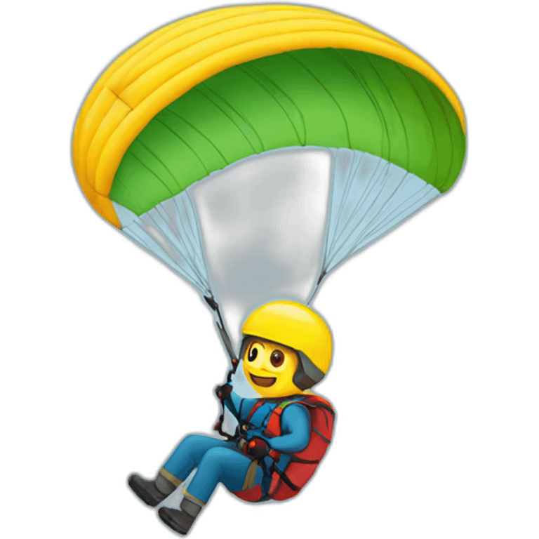 paraglider emoji