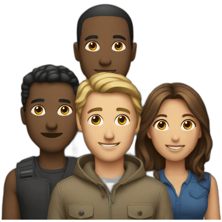 a group of people emoji