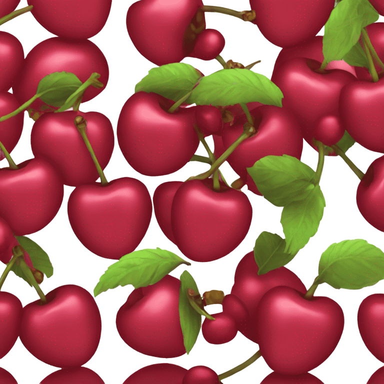 Cherry disco emoji