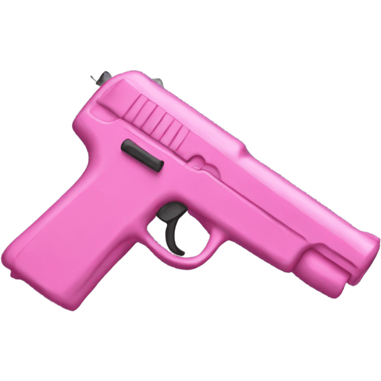 Pink gun emoji