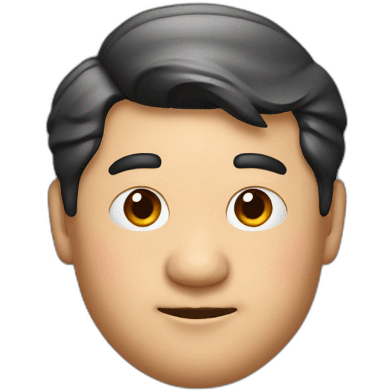 xi jinping with bear ears wearing a red shirt emoji