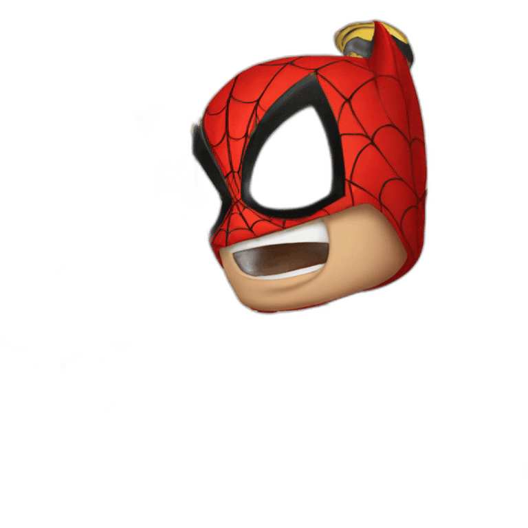 Spiderman Batman emoji