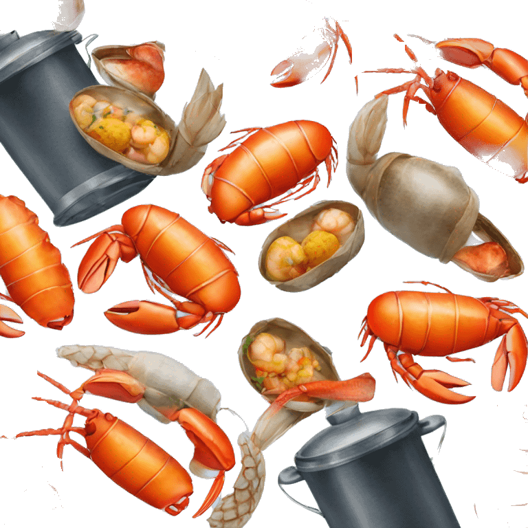 seafood boil  emoji