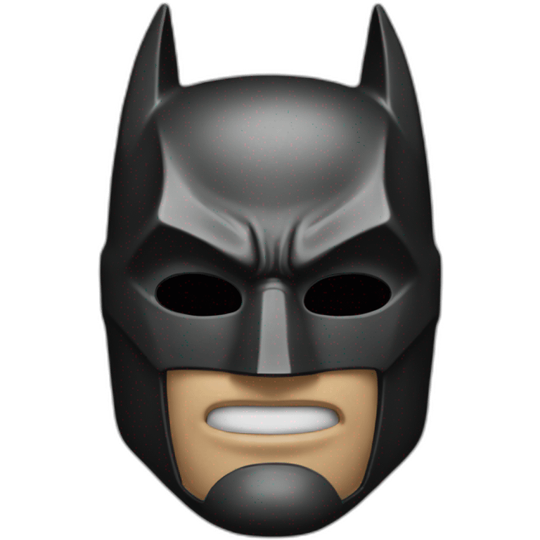 Batman mask emoji