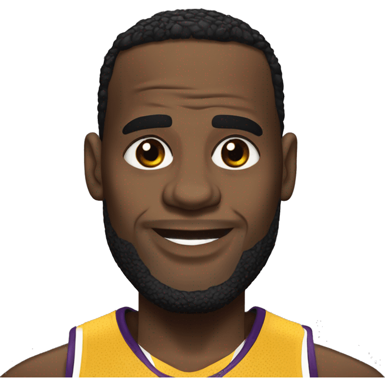 LeBron James emoji