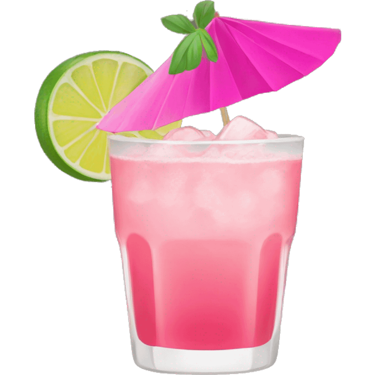 pink margaritas  emoji